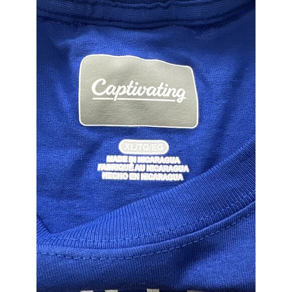 Captivating T Shirt Boise State Broncos Basketball Adult Size X-Large Blue NCAA - Picture 3 of 8